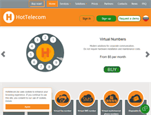 Tablet Screenshot of hottelecom.biz